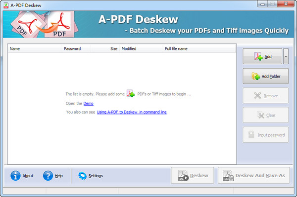 扫描图像倾斜校正软件(A-PDFDeskew)免费版