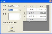 满天星工资统计